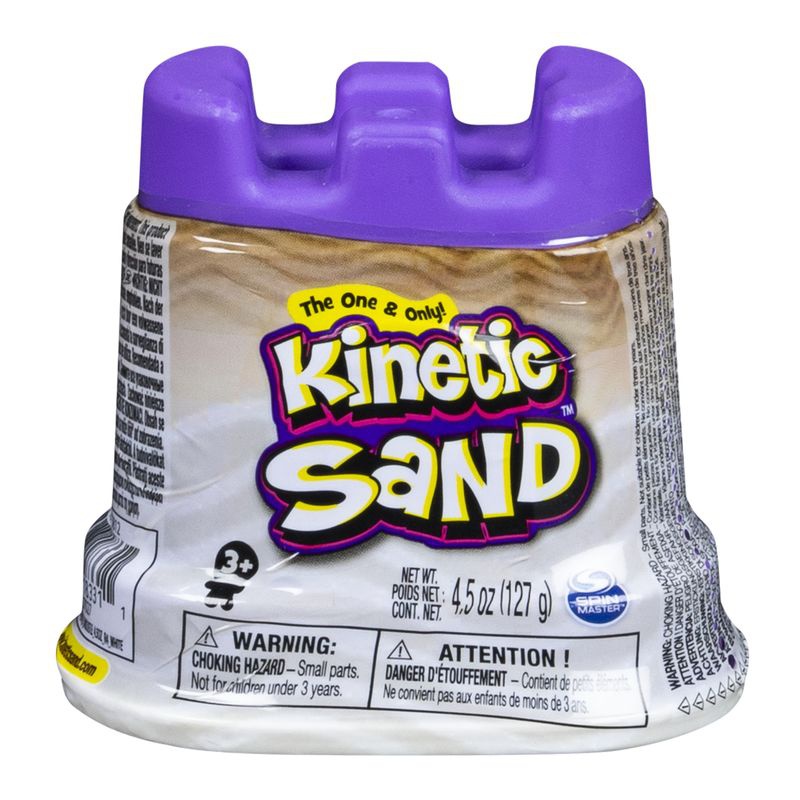 kinetic Sand tégely fehér folyékony homok