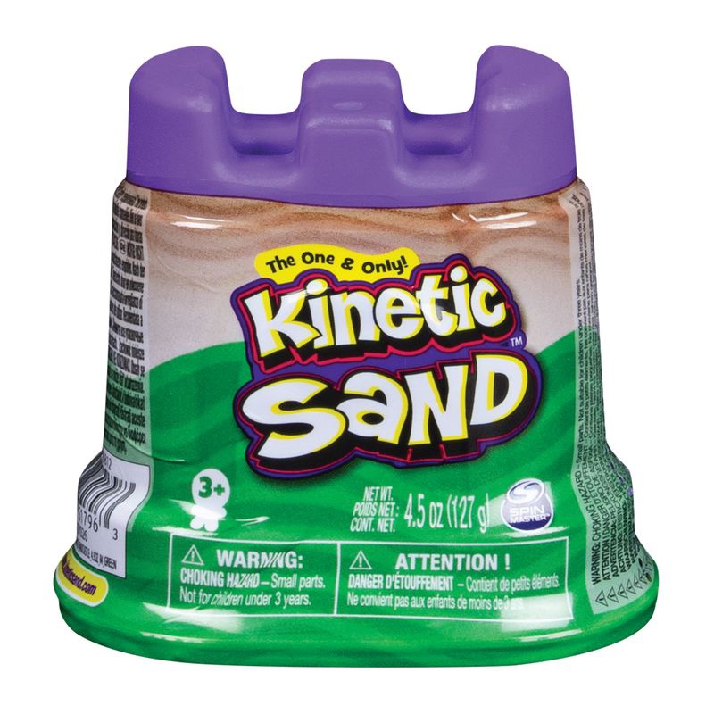 Kinetic Sand tégely zöld folyékony homok