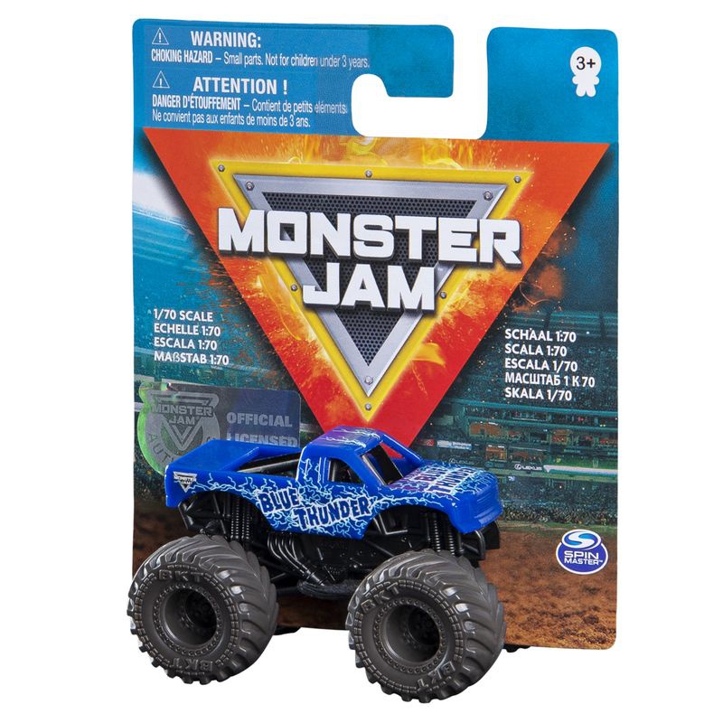Monster Jam műanyag gyűjtőautó sorozat 2 Blue Thunder