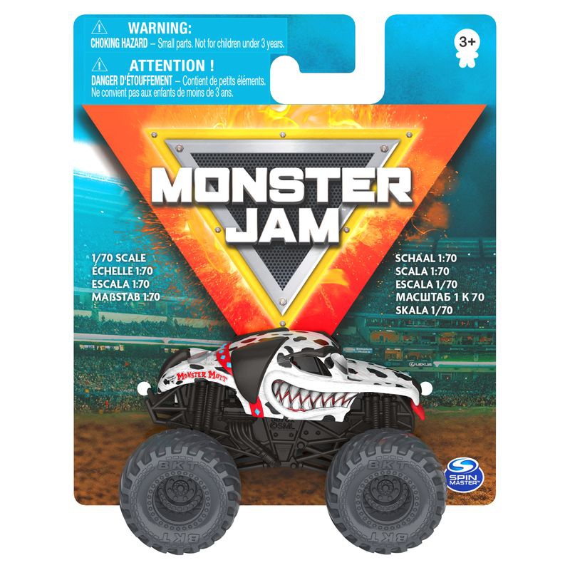 Monster Jam Series 3 Mutt Dalmatian műanyag gyűjthető autó