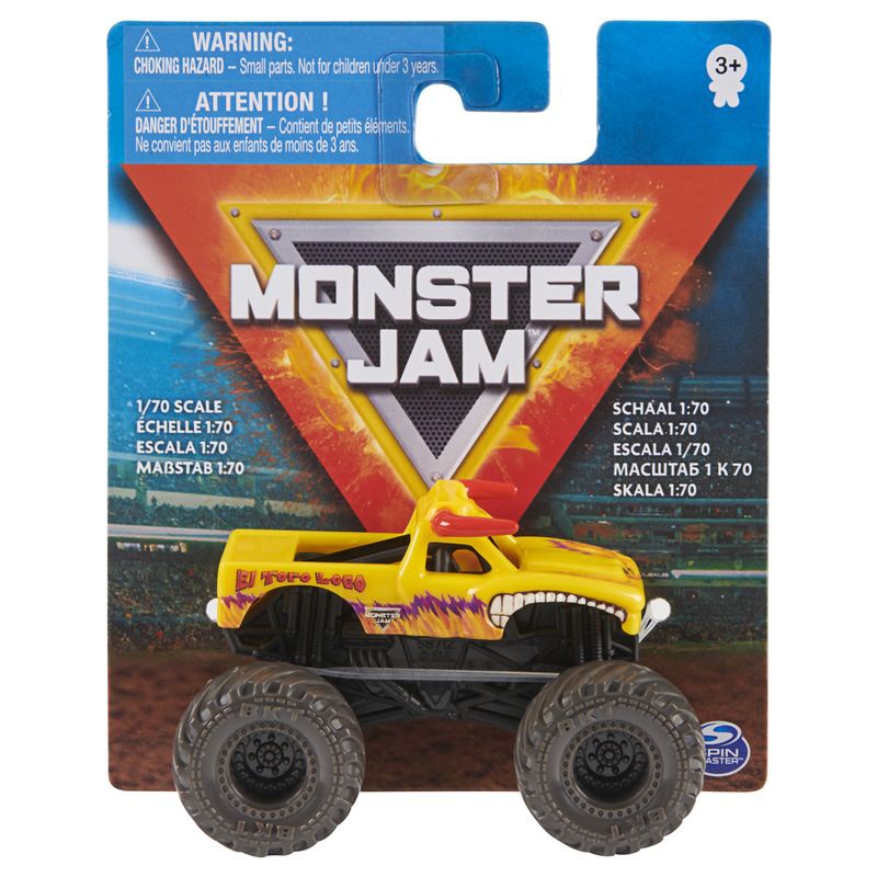 Monster Jam Series 4 El Toro Loco műanyag gyűjthető autó