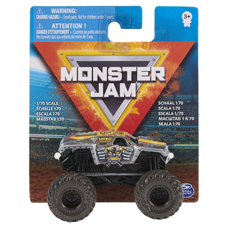 Monster Jam műanyag gyűjtőautó Series 4 Max D