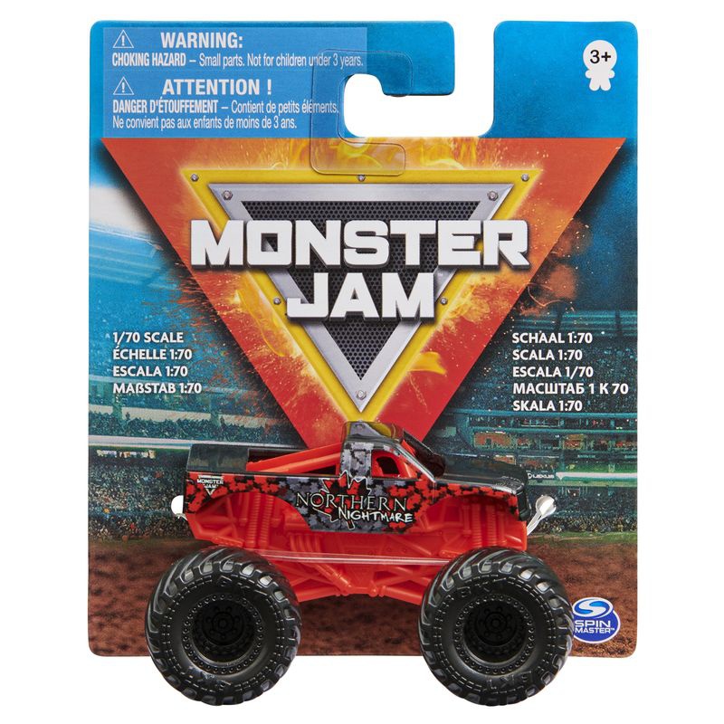 Monster Jam Series 5 Northern Nightmare műanyag gyűjthető autó