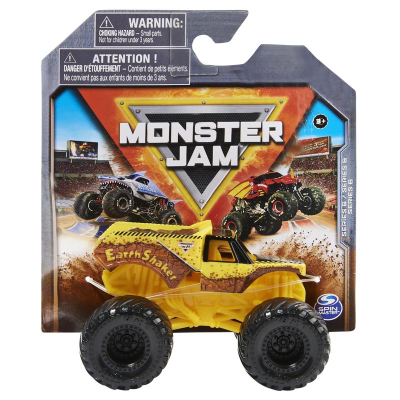 Monster Jam Series 6 Earth Shaker műanyag gyűjthető autó