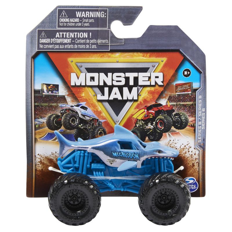 Monster Jam Series 6 Megalodon műanyag gyűjthető autó