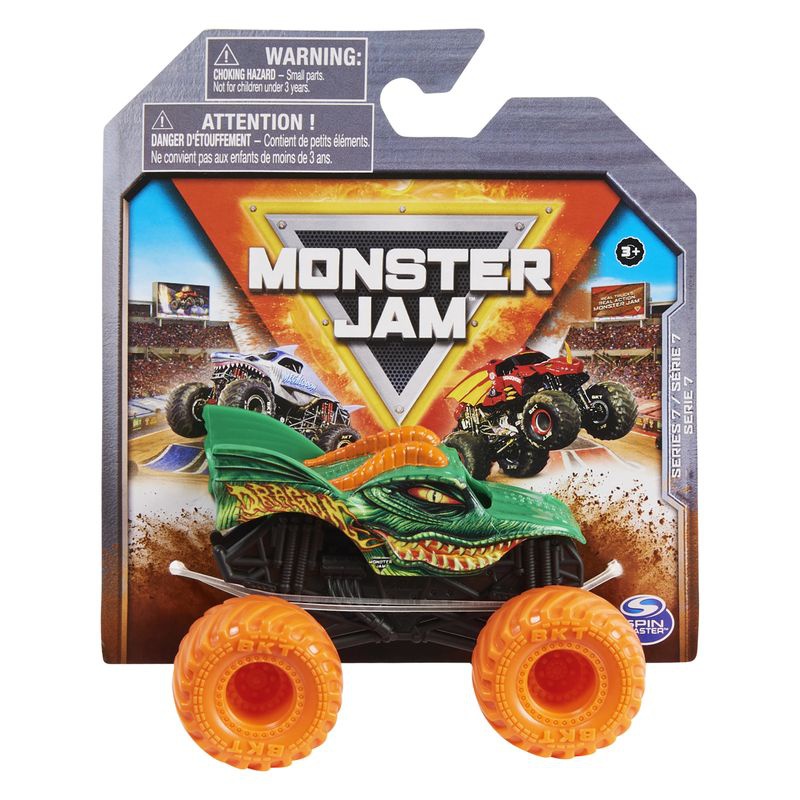 Monster Jam Series 7 Dragon műanyag gyűjtőautó