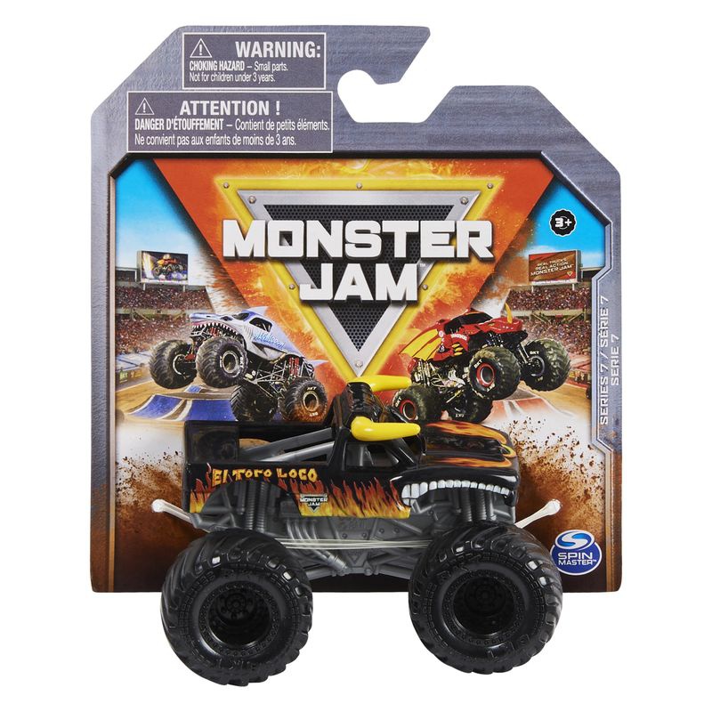 Monster Jam Series 7 El Toro Loco műanyag gyűjthető autó