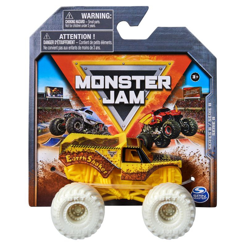 Monster Jam Series 8 Earth Shaker műanyag gyűjthető autó