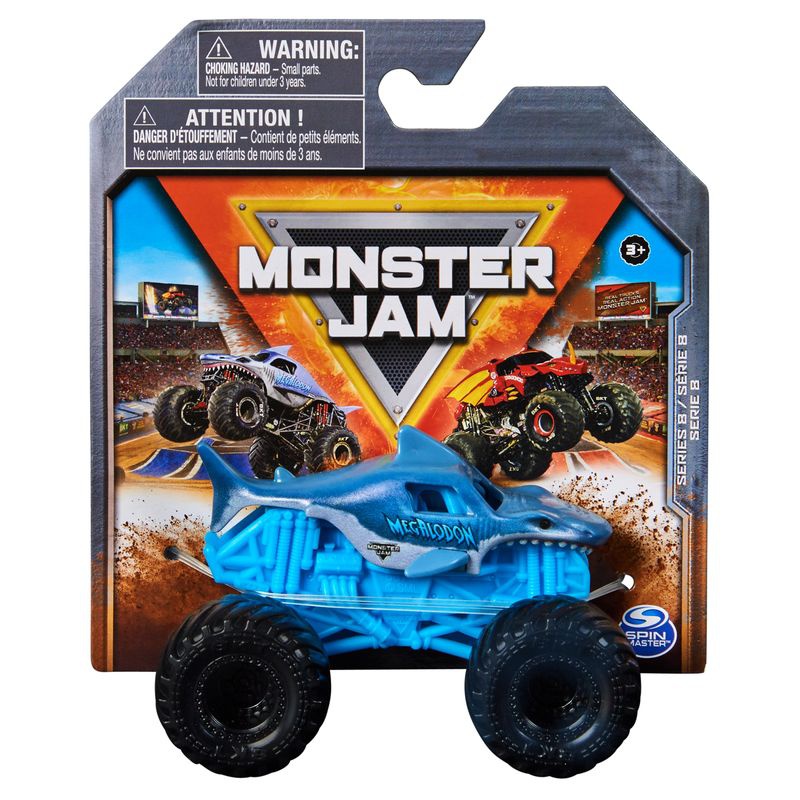 Monster Jam Series 8 Megalodon műanyag gyűjthető autó