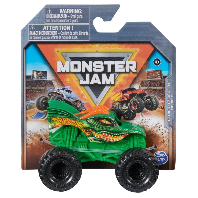 Monster Jam Series 9 Dragon műanyag gyűjtőautó