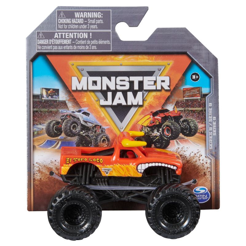 Monster Jam Series 9 El Toro Loco műanyag gyűjthető autó